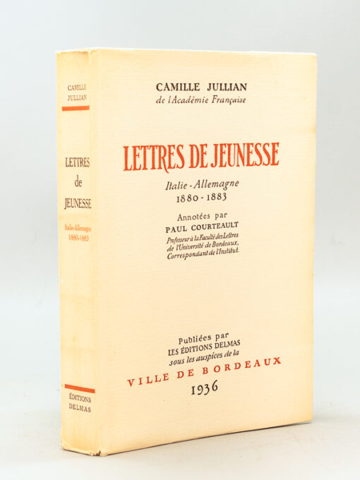 Camille Jullian''Letters from Youth Italy''1936.