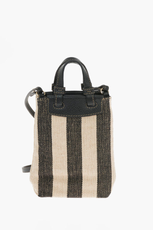 Furla Awning Striped Meraviglia Mini Crossbody Bag
